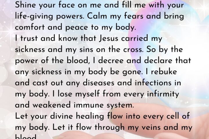 prayer for healing